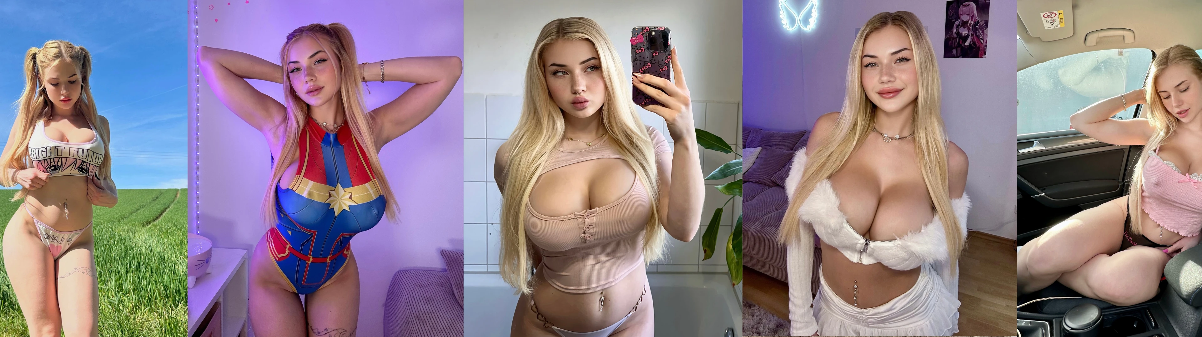 Lana’s public Fanvue banner image